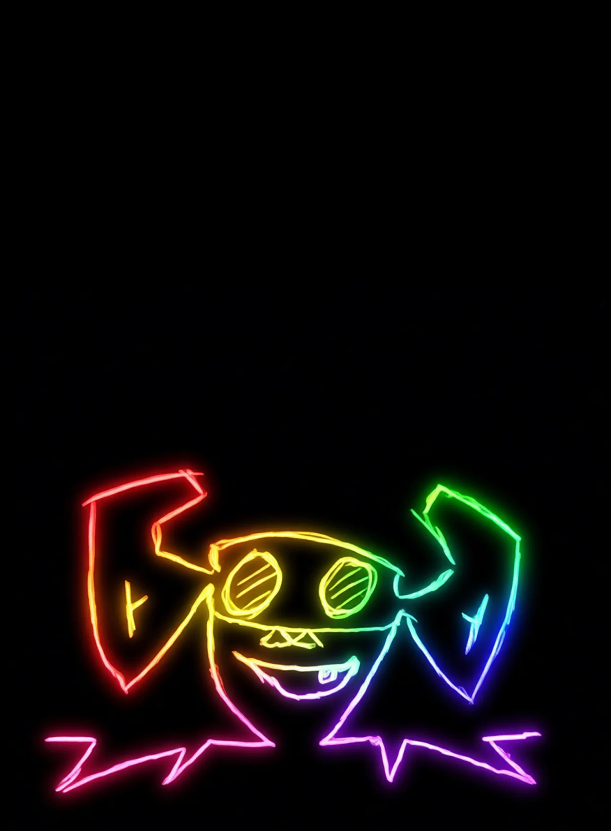 Alma Festiva Neon Arcoiris Fondo Negro Gratis 1764949766 - Euforia Alegria Jubilo - Estados Positivos Alta Energia | Neon Emotion Gallery