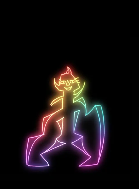 Totem Llegue Neon Arcoiris Fondo Negro Gratis 1768338192 - Motivacion Impulso Exito - Estados Positivos Alta Energia | Neon Emotion Gallery