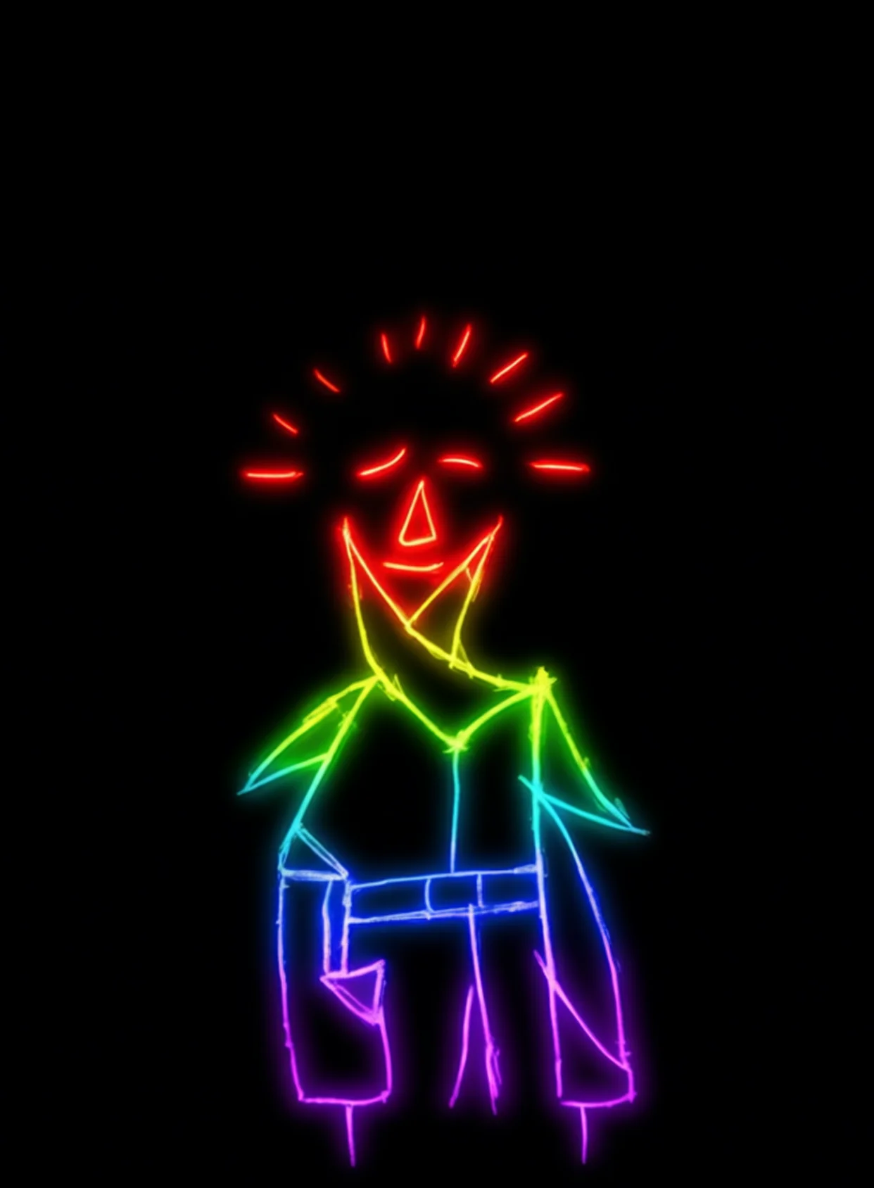 1eidolon Neon Arcoiris Fondo Negro Gratis 1760119891 - Relajacion Alivio Reposo - Estados Positivos Baja Energia | Neon Emotion Gallery