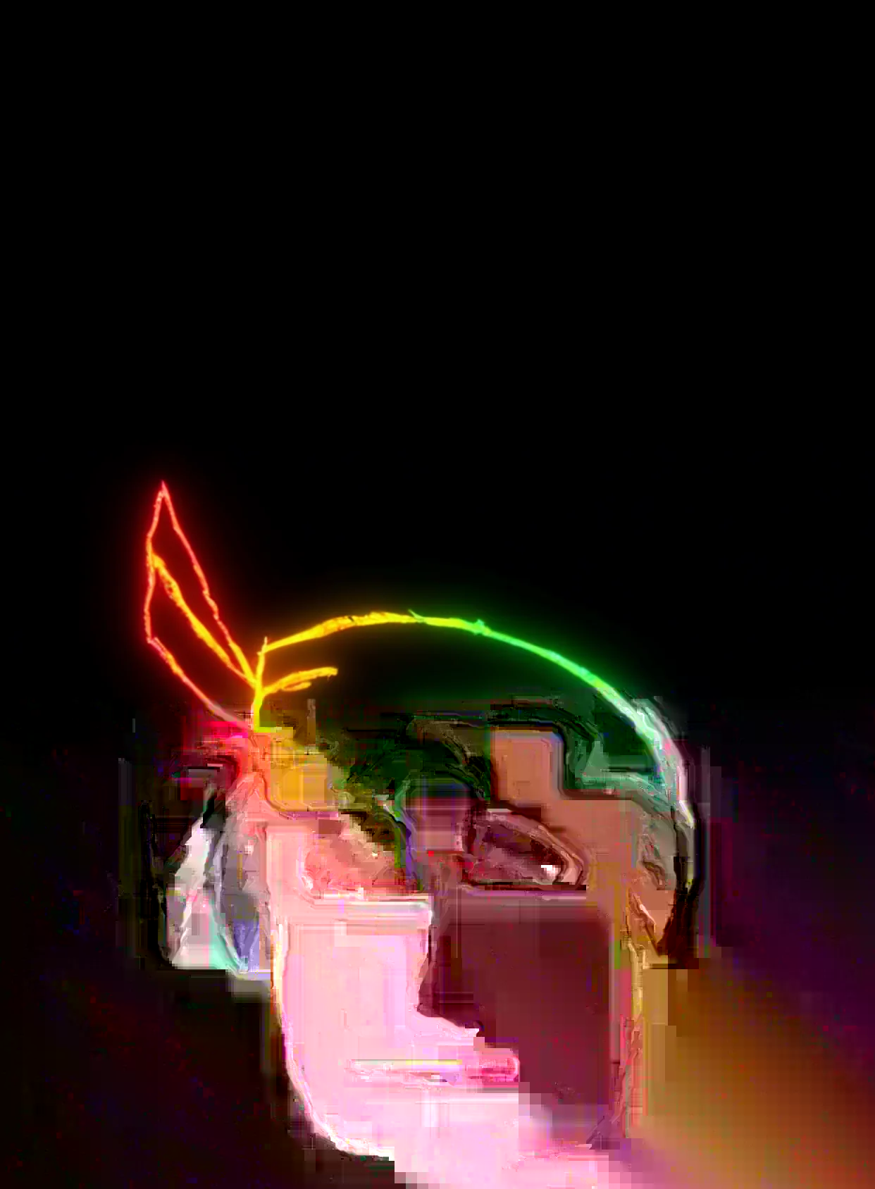 1mente Gato Neon Arcoiris Fondo Negro Gratis 1761208677 - Introspeccion Reflexion Conciencia - Estados Introspeccion Profunda | Neon Emotion Gallery