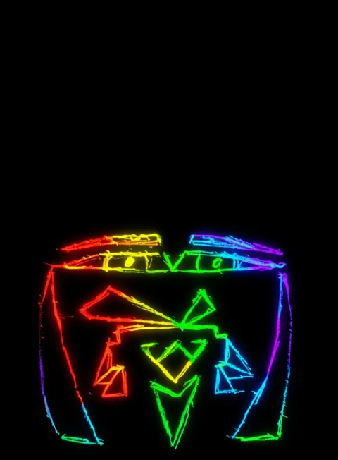 Concentracion Eterno Neon Arcoiris Fondo Negro Gratis 1758562576 - Introspeccion Reflexion Conciencia - Estados Introspeccion Profunda | Neon Emotion Gallery