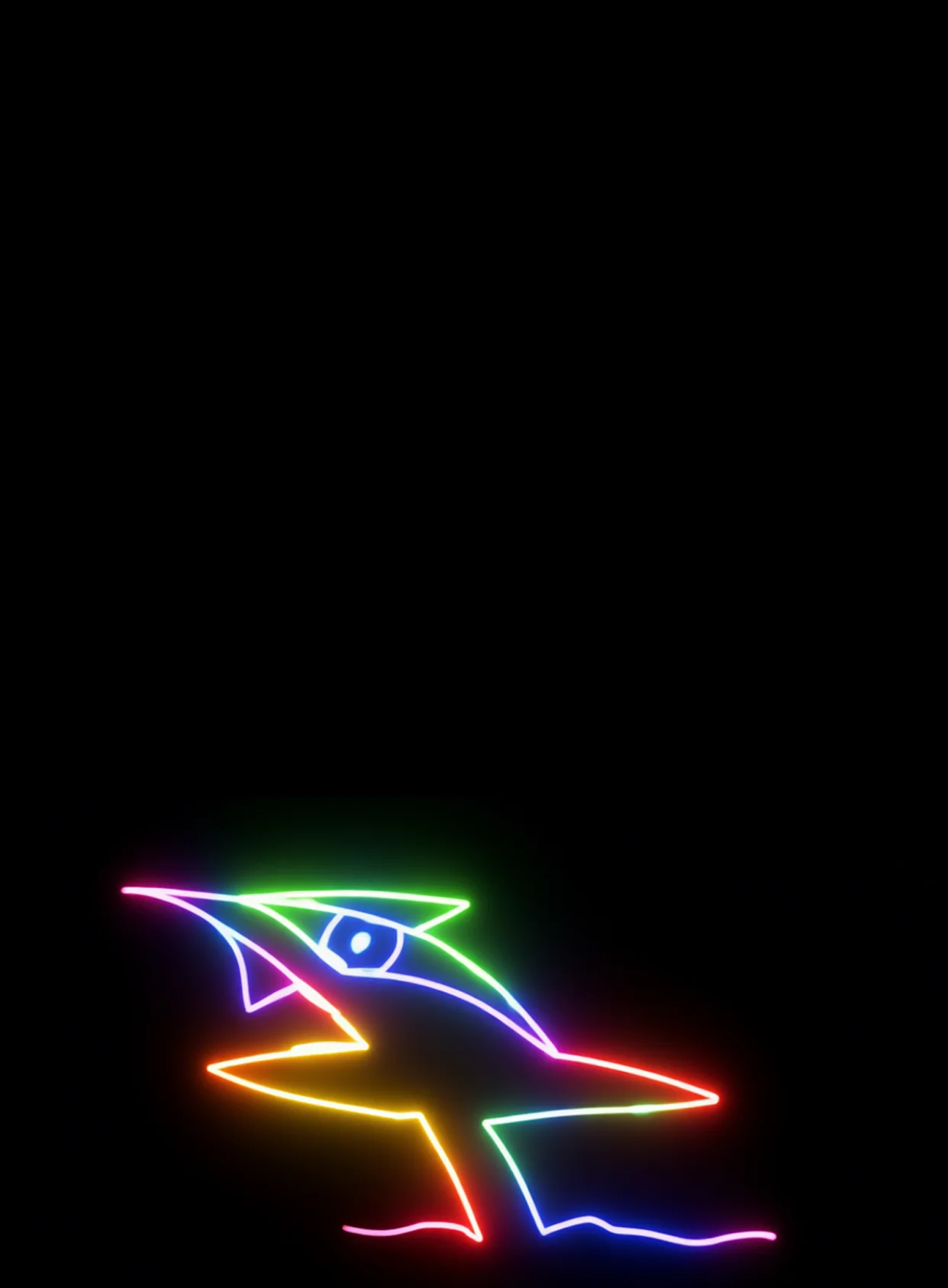 Furioso Neon Arcoiris Fondo Negro Gratis 1763482545 - Furia Ira Rabia - Estados Intensos Conflictivos | Neon Emotion Gallery