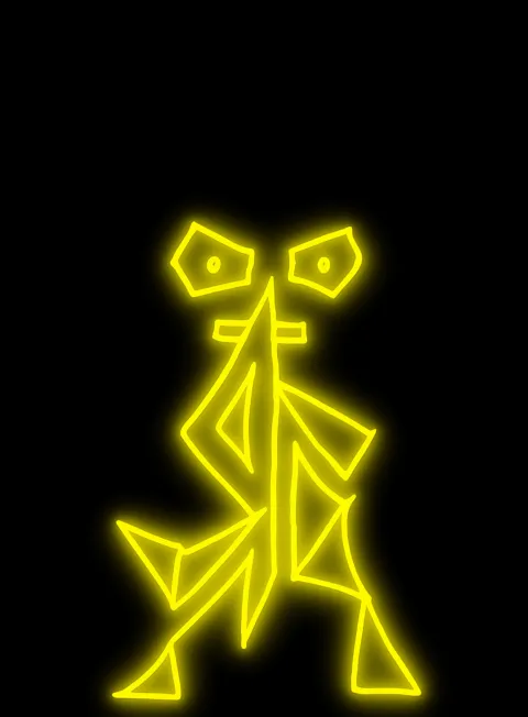 Guardar Silencio Neon Amarillo Fondo Negro Gratis 1757855165 - Furia Ira Rabia - Estados Intensos Conflictivos | Neon Emotion Gallery