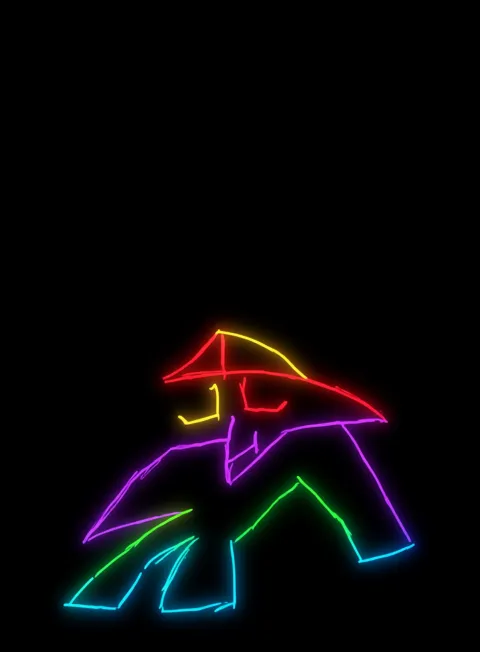 Borracho Neon Arcoiris Fondo Negro Gratis 1762982244 - Geometria Psiquica Formas - Estados Abstractos Puros | Neon Emotion Gallery